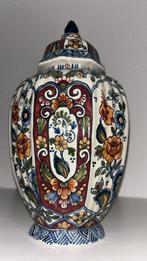 Antieke Makkum Vaas 306 - Handgeschilderd Delfts Blauw, Ophalen