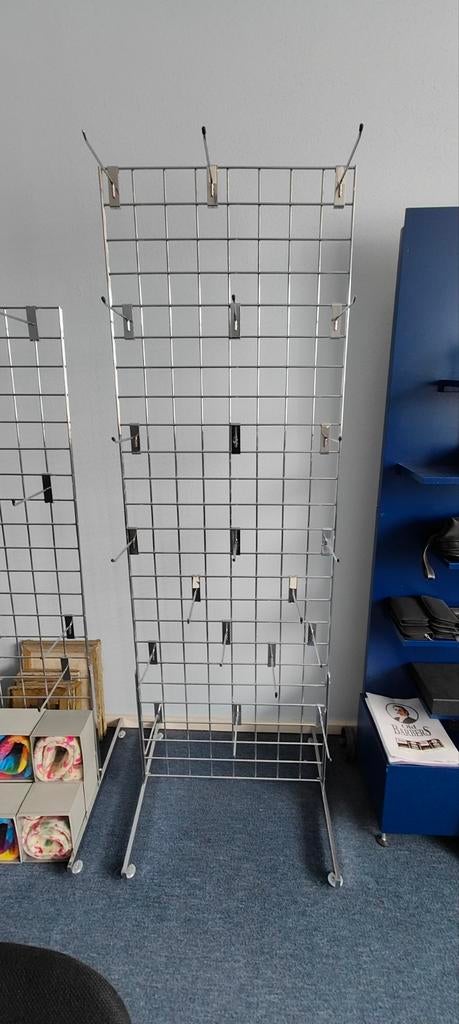 Presentatie Displays - 190cm & 160cm hoog, incl. haken, Ophalen, Zo goed als nieuw