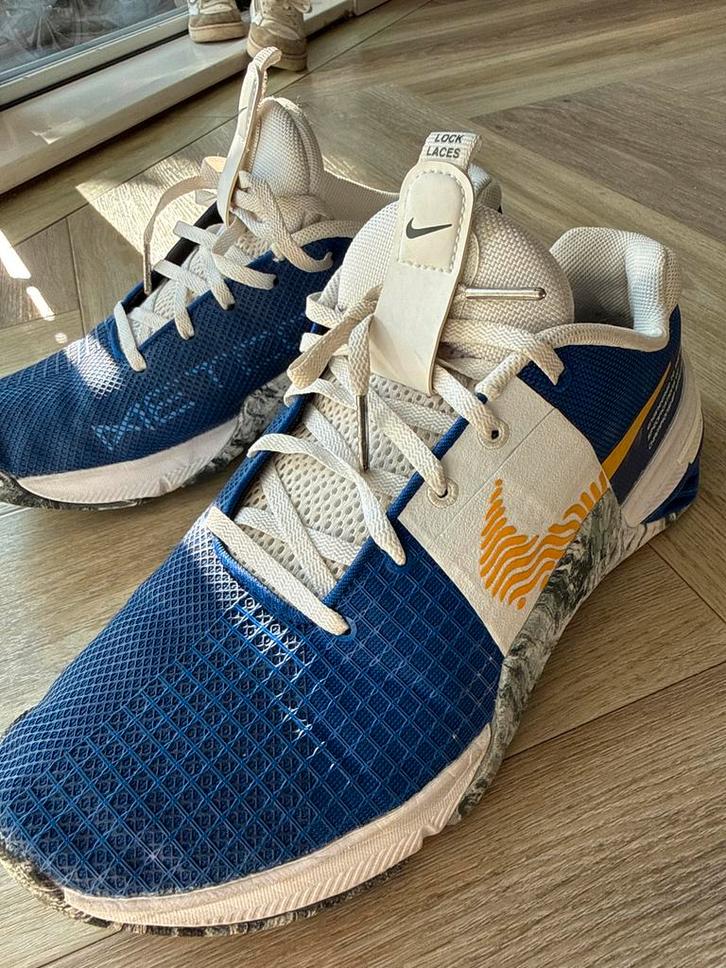 Nike Metcon maat 43, Kleding | Dames, Schoenen, Gedragen, Sportschoenen, Blauw, Ophalen of Verzenden