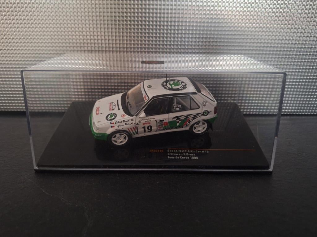 Skoda Felicia Kit Car 19 Rallye Tour De Corse 1995 Sibera Gross Ixo Rac371b