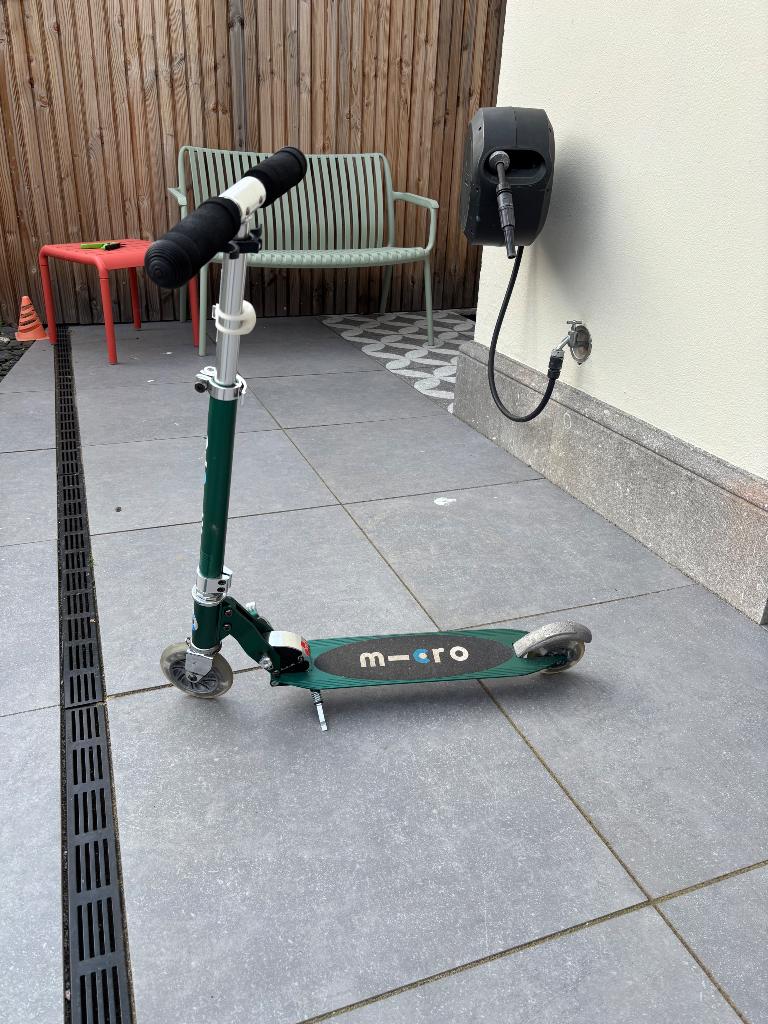 Step micro groen, Fietsen en Brommers, Ophalen, Zo goed als nieuw, Gewone step, Micro Maxi