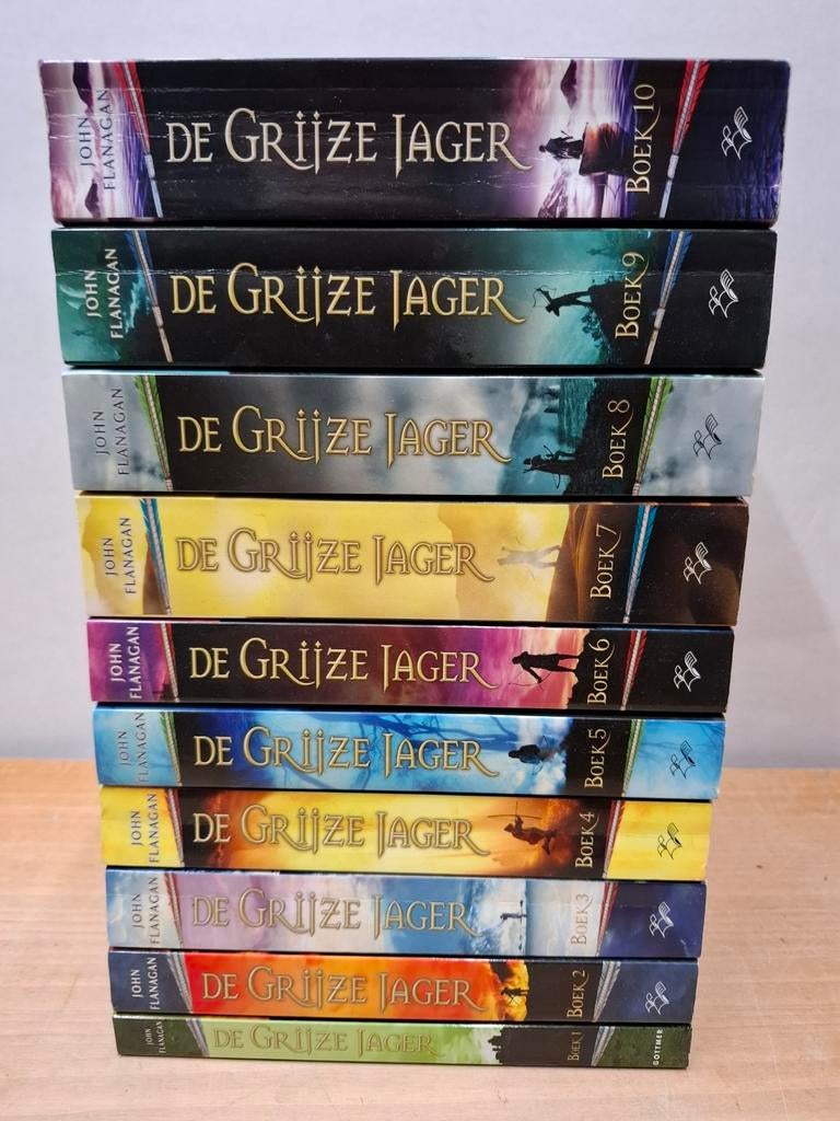 De Grijze Jager boeken 1 t/m 10, Ophalen of Verzenden, Gelezen
