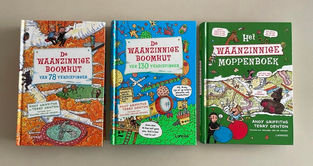 De waanzinnige boomhut, Ophalen of Verzenden, Zo goed als nieuw, Fictie algemeen