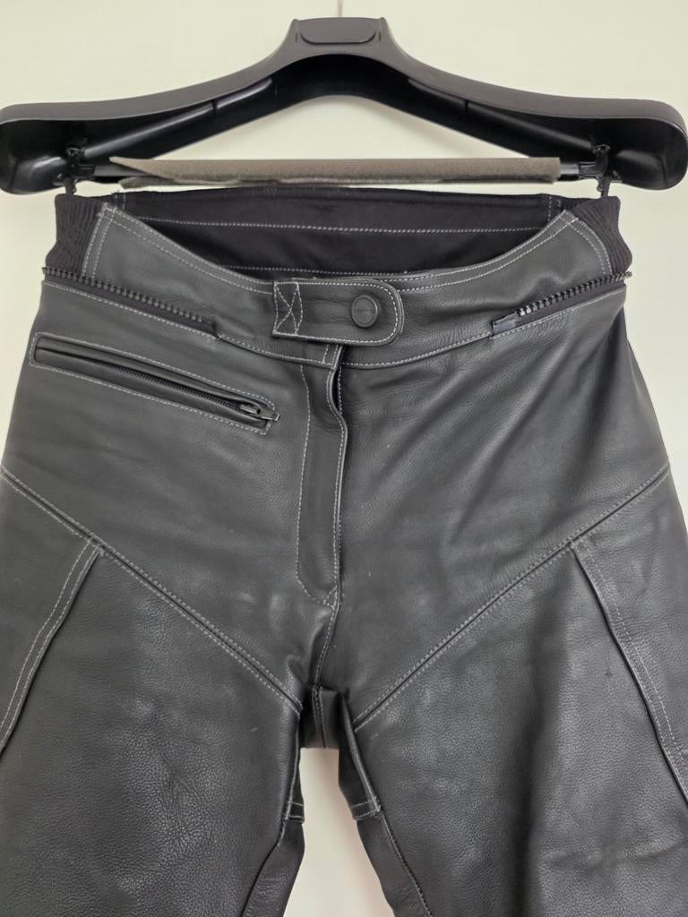 Lookwell dames motorbroek zwart leer maat 38, Ophalen of Verzenden