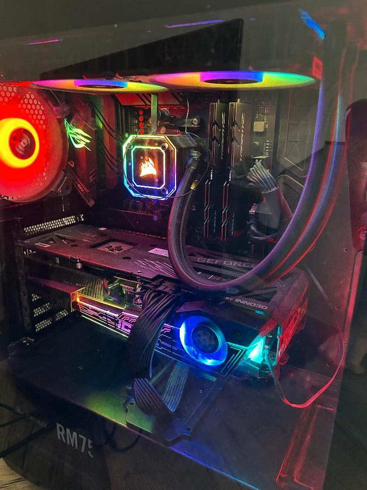 Gaming/werk PC KRACHTIG en heel stil!, Computers en Software, Desktop Pc's, Zo goed als nieuw, 4 Ghz of meer, SSD, Gaming, Ophalen