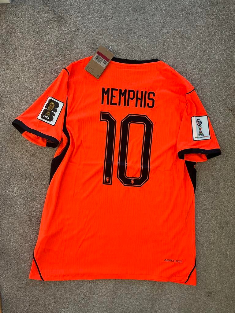 Nederlands Elftal Thuisshirt Memphis WK 2026 Maat L, Maat L, Ophalen of Verzenden, Nieuw, Shirt