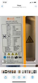 Omnik omvormer, Ophalen, Gebruikt