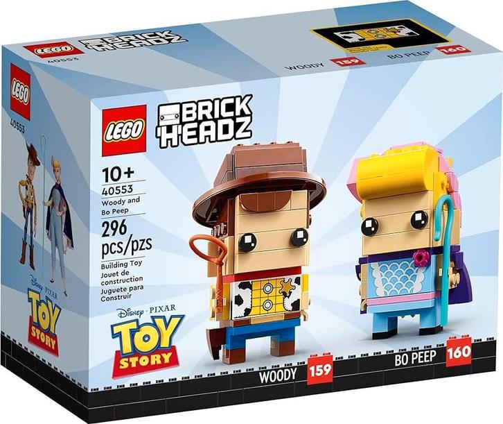 Lego 40553 Woody en Bo Peep - Toy Story Lego Brick Headz, Kinderen en Baby's, Speelgoed | Duplo en Lego, Nieuw, Lego, Complete set