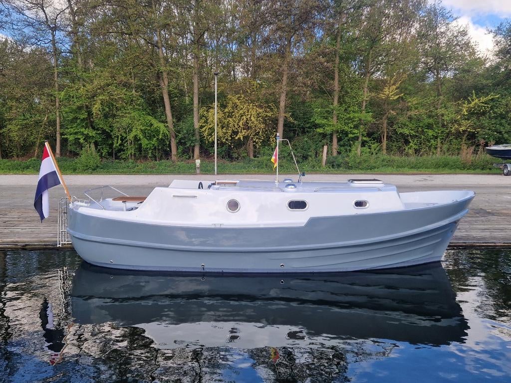 Farsund 26 cabin sloep spitsgatter, Watersport en Boten, Ophalen, Binnenboordmotor, 6 meter of meer, Diesel