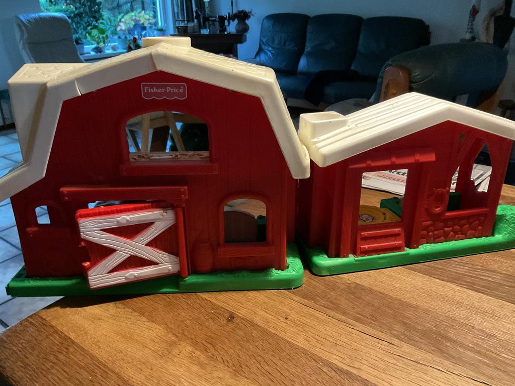 Fisher-Price speelboerderij met dieren, Ophalen, Gebruikt, Speelset, Met geluid