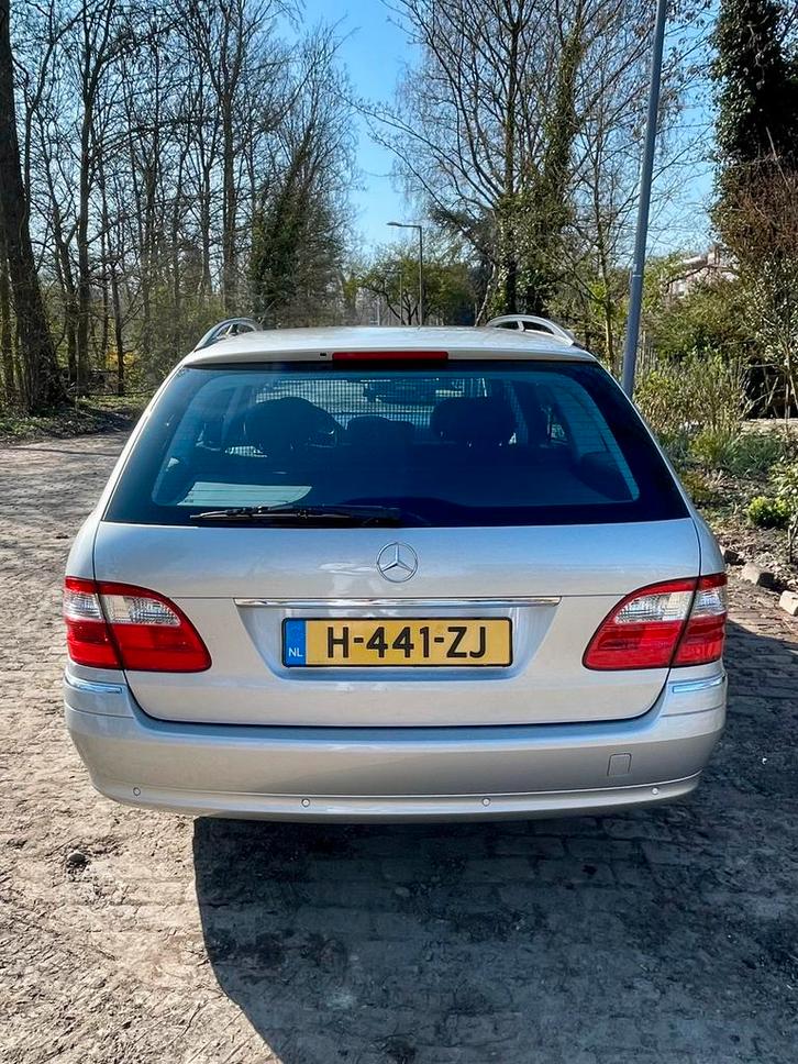 Mercedes-Benz E320a Combi 2003 Zilver, Auto's, Mercedes-Benz, Particulier, E-Klasse, ABS, Airbags, Airconditioning, Apple Carplay