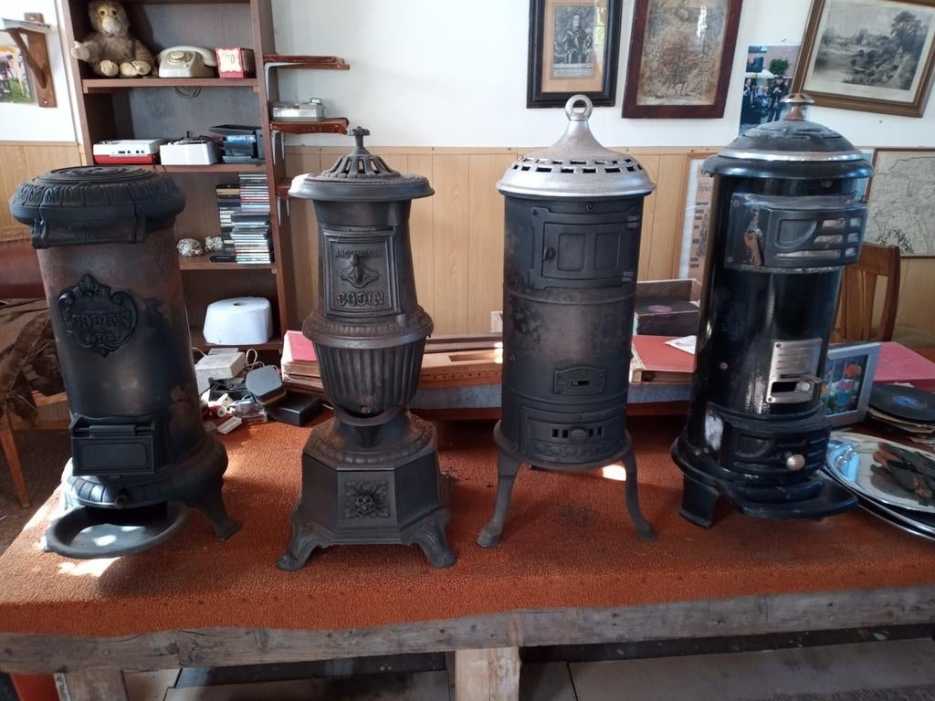 Potkachels, Ophalen, Gebruikt