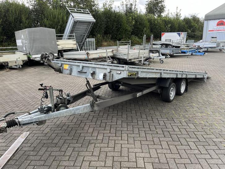 Hapert Kantelbare Transporter 500x220 cm 2700 kg bj 2017, Auto diversen, Aanhangers en Bagagewagens, Gebruikt