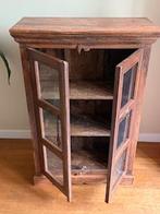 Indisch kastje, Met deur(en), 100 tot 150 cm, Eikenhout, 50 tot 100 cm