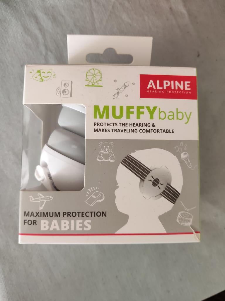 Alpine Muffy Baby gehoorbeschermer - Zo goed als nieuw, Kinderen en Baby's, Kinderspulletjes, Ophalen, Zo goed als nieuw