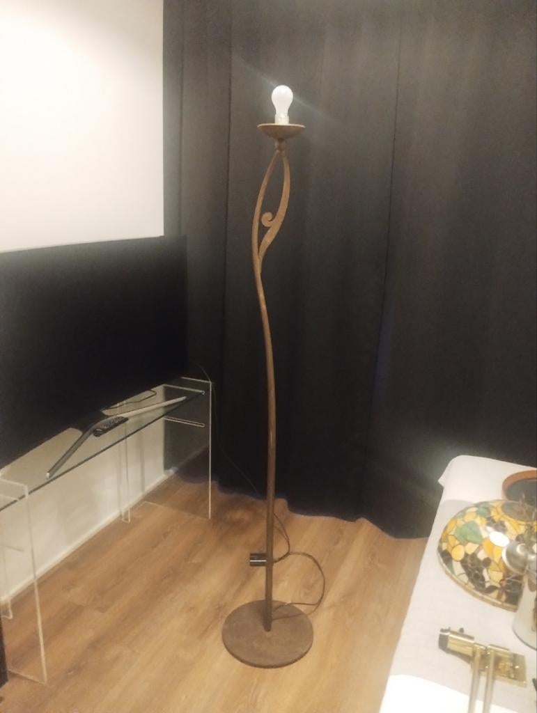 Vintage jaren 80 Fabas Luce S.P.A. Italy vloerlamp, Huis en Inrichting, Lampen | Vloerlampen, Ophalen, 150 tot 200 cm