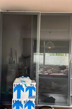 T.e.a.b.-Pax Ikea kledingkasten met prachtige glazen deuren, Ophalen, Kunststof, Gebruikt, 200 cm of meer