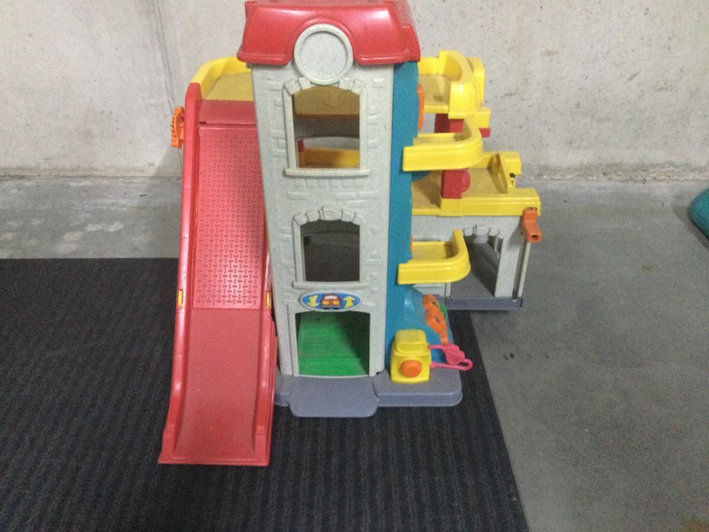 Fisher price little people garage, Ophalen, Speelset