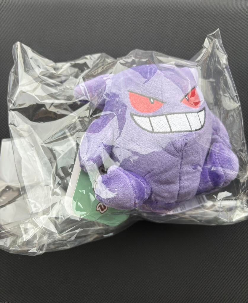 Pokemon Center Japan Gengar Plush Doll Pokefit, Overige typen, Nieuw, Ophalen of Verzenden, Klein (minder dan 20 cm)