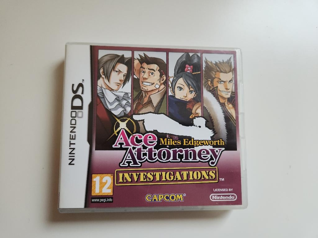 Ace Attorney Investigations Miles Edgeworth, Spelcomputers en Games, Games | Nintendo DS, Puzzel en Educatief, 1 speler, Ophalen of Verzenden