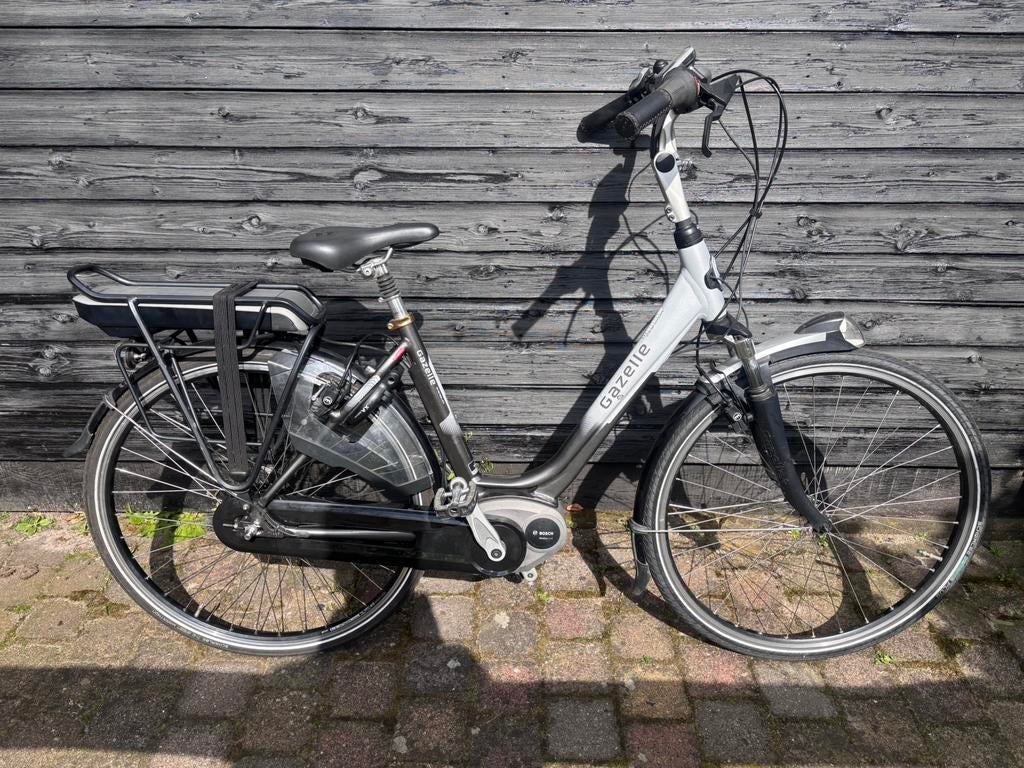 Gazelle orange elektrische damesfiets Bosch 500wh, Ophalen, 47 tot 50 cm, Versnellingen, Zo goed als nieuw