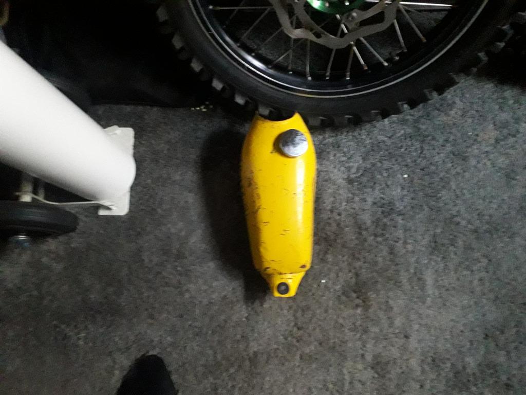 Suzuki rm 50 tank 1978 crossmotor twinshock, Ophalen of Verzenden