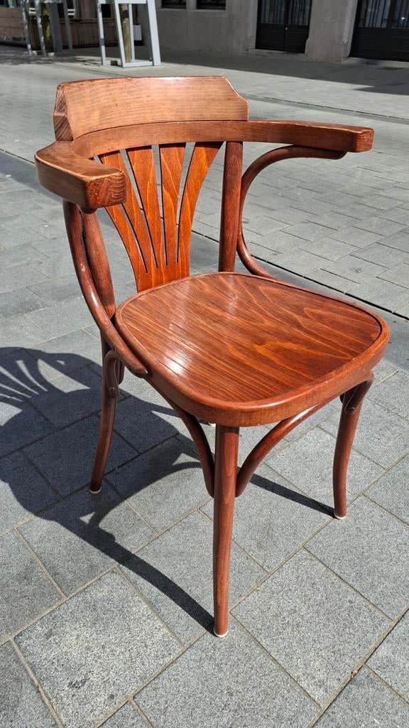 70 thonet cafe bistro stoelen HUTTEN zit reliëf bruin hout, Antiek en Kunst, Antiek | Meubels | Stoelen en Banken, Ophalen of Verzenden