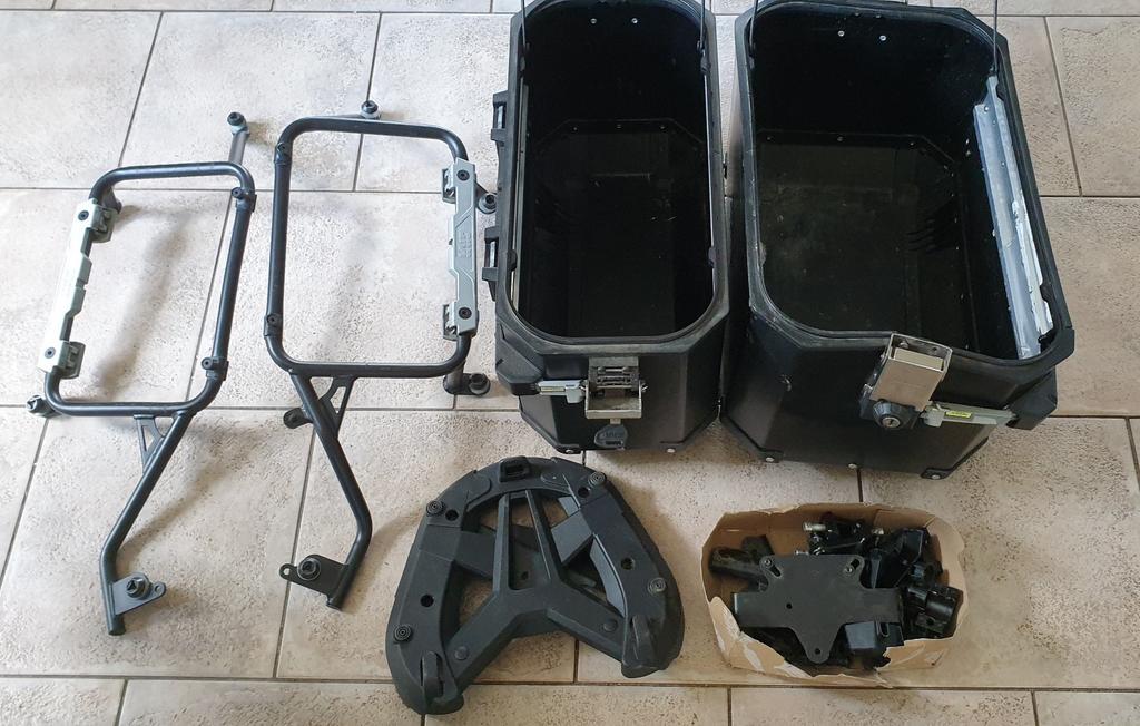 Triumph tiger rally pro 900 2019 koffers koffer rek, Ophalen of Verzenden