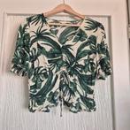 H&M | croptop | floral | 40 | L, Kleding | Dames, Tops, Maat 38/40 (M), H&M, Overige kleuren, Ophalen of Verzenden
