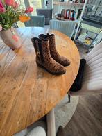 Laarsjes dierprint Manfield, Ophalen of Verzenden, Zo goed als nieuw, Zwart