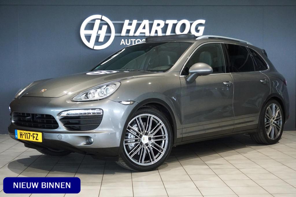 Porsche Cayenne 4.8 S + LUCHTVERING / PANO / STOELVENTILATIE, Auto's, Porsche, Bedrijf, Te koop, Cayenne, 4x4, ABS, Achteruitrijcamera