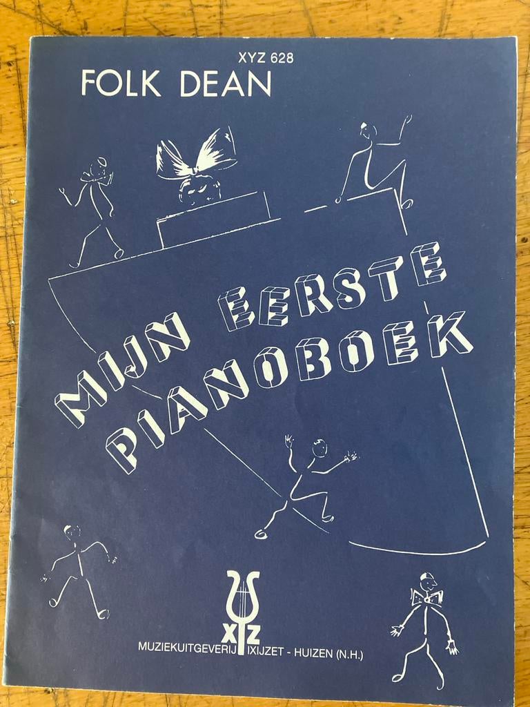 Mijn Eerste Pianoboek - Folk Dean, Overige genres, Les of Cursus, Ophalen of Verzenden, Zo goed als nieuw