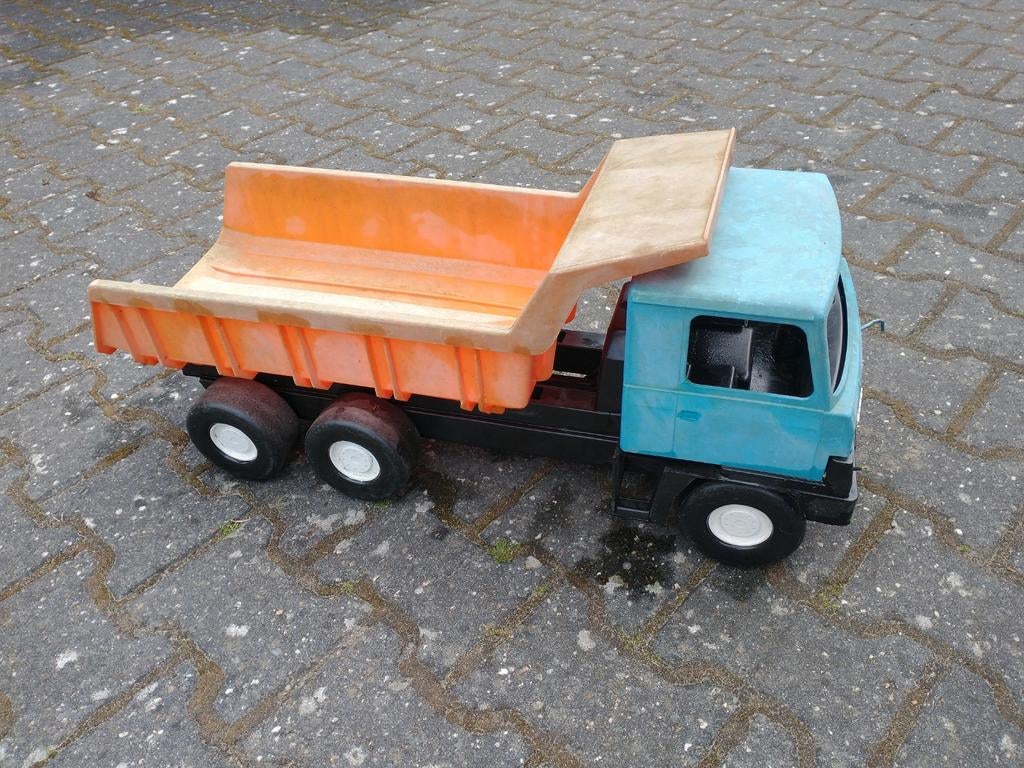 GRATIS speelgoed: Kiepwagen en loopauto, Ophalen of Verzenden, Gebruikt