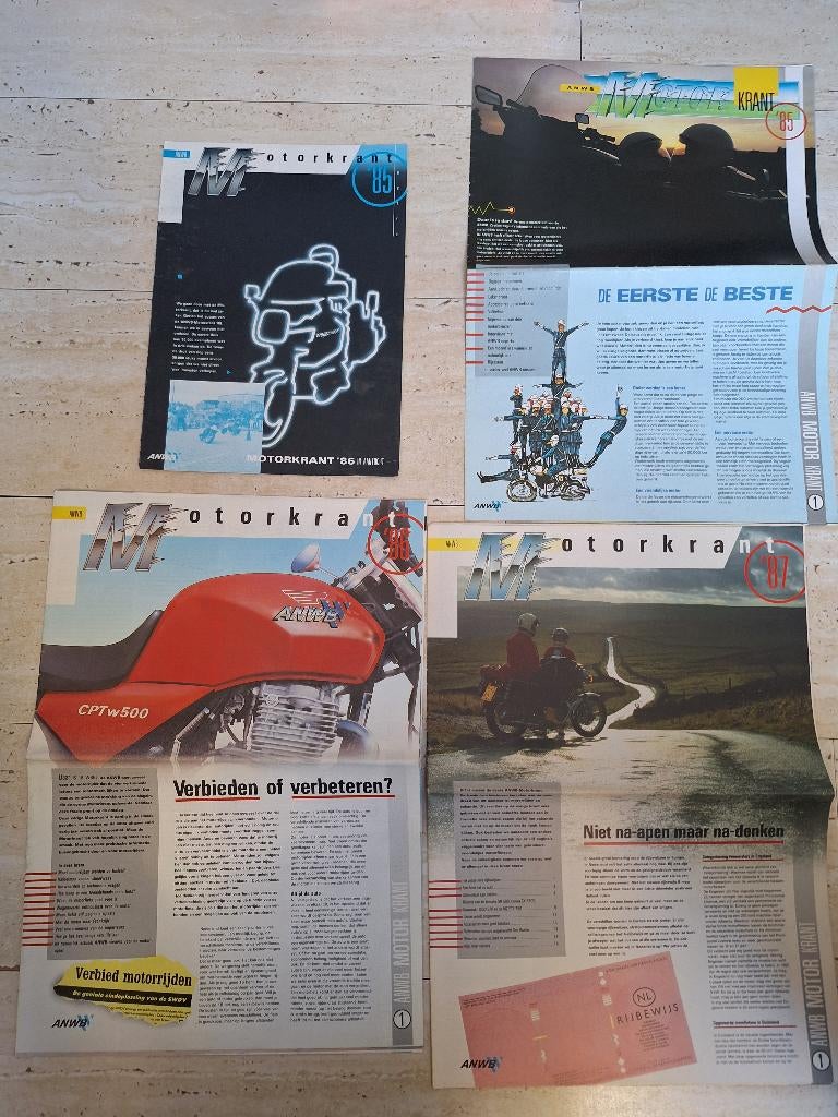 ANWB motorkrant, Ophalen, Zo goed als nieuw, Algemeen
