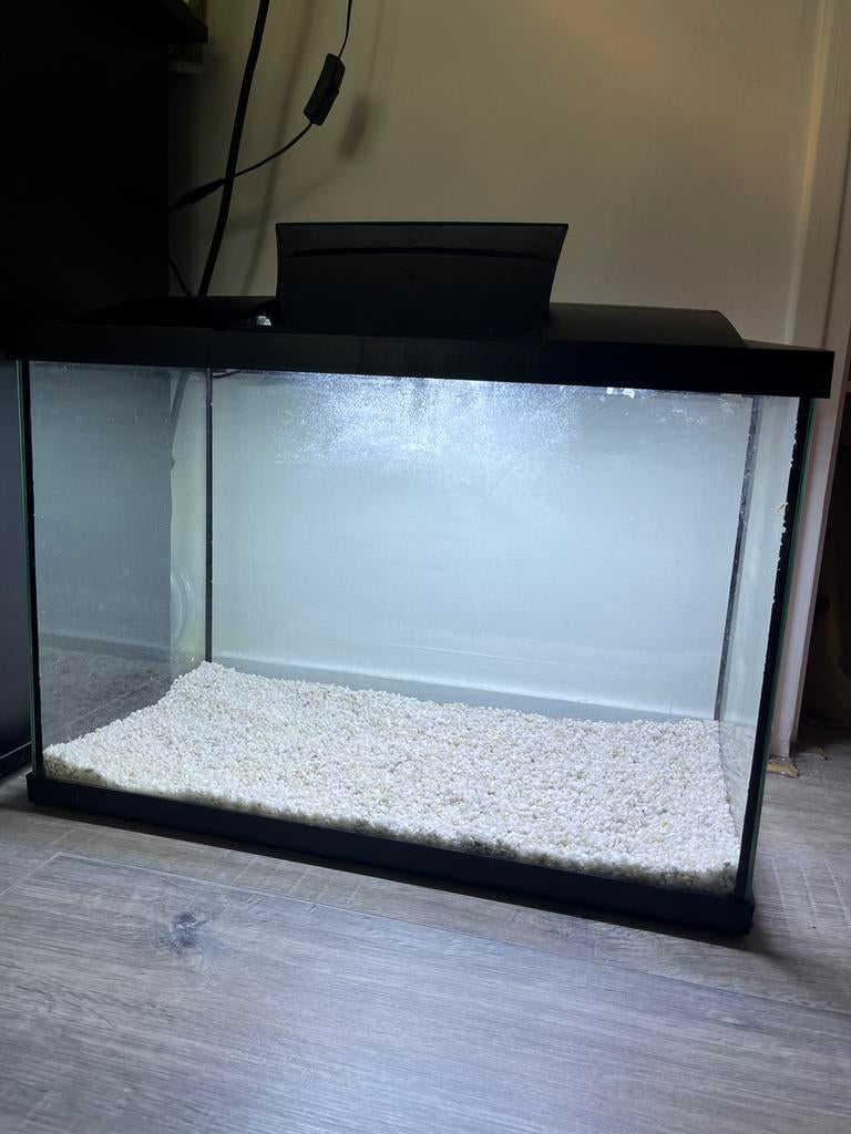 Aquarium 58x30x40, Ophalen, Zo goed als nieuw, Leeg aquarium