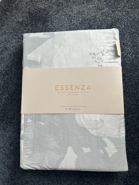 Essenza Lits-jumeaux Dekbedovertrek 100% Satijn Katoen, Huis en Inrichting, Slaapkamer | Beddengoed, Nieuw, Dekbedovertrek, Tweepersoons