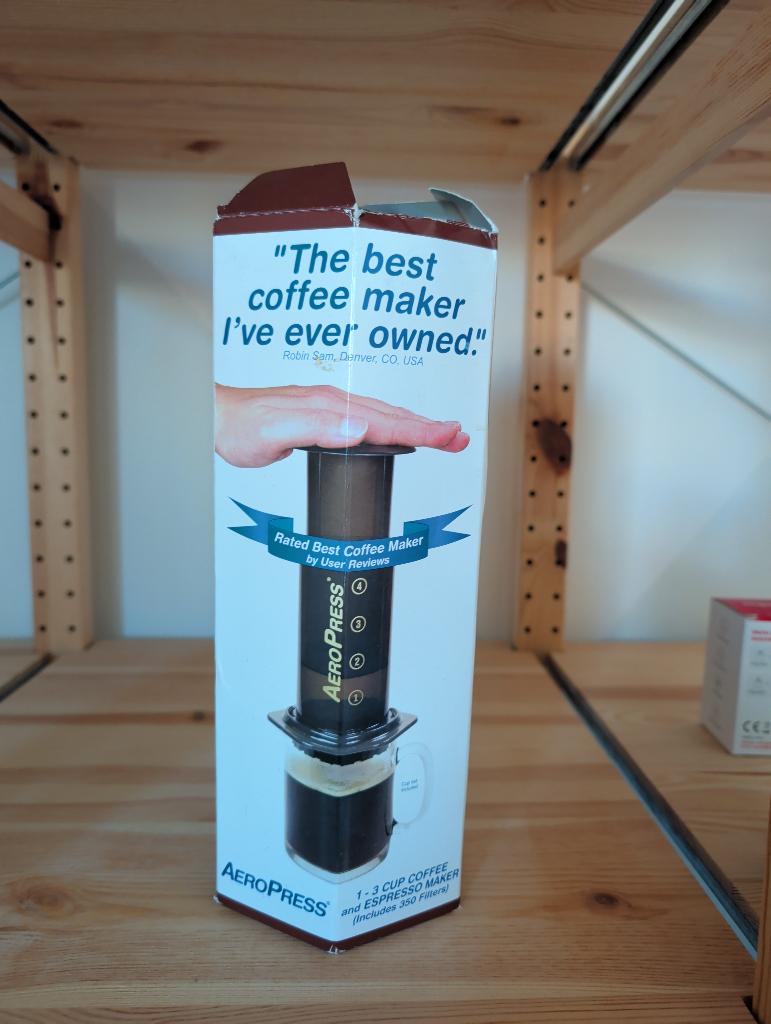 Aeropress, Gebruikt, Espresso apparaat, Gemalen koffie, Ophalen of Verzenden