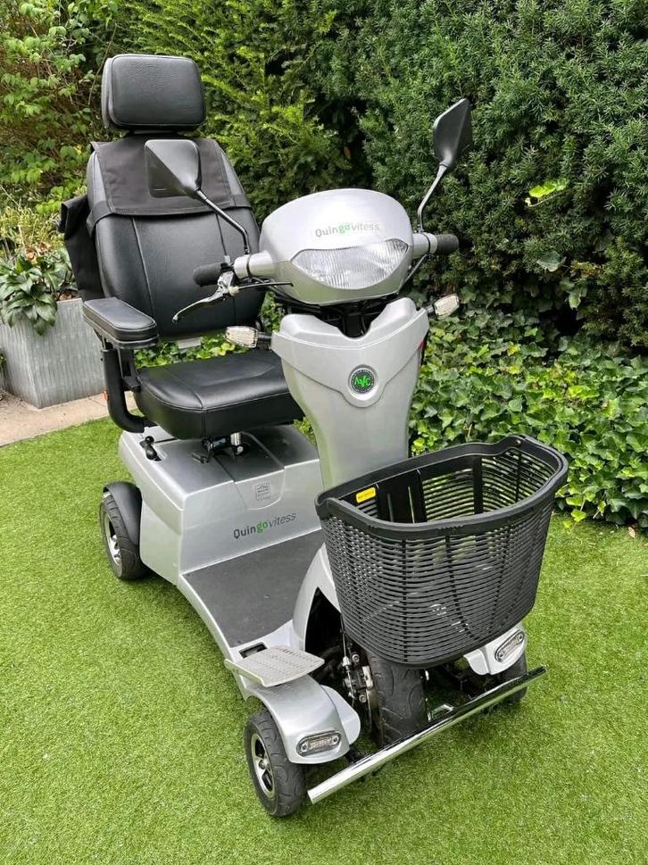 Quingo Vitess scootmobiel, Diversen, Brommobielen en Scootmobielen, Zo goed als nieuw, Quingo, 36 t/m 45 km, 11 t/m 15 km/u, Ophalen