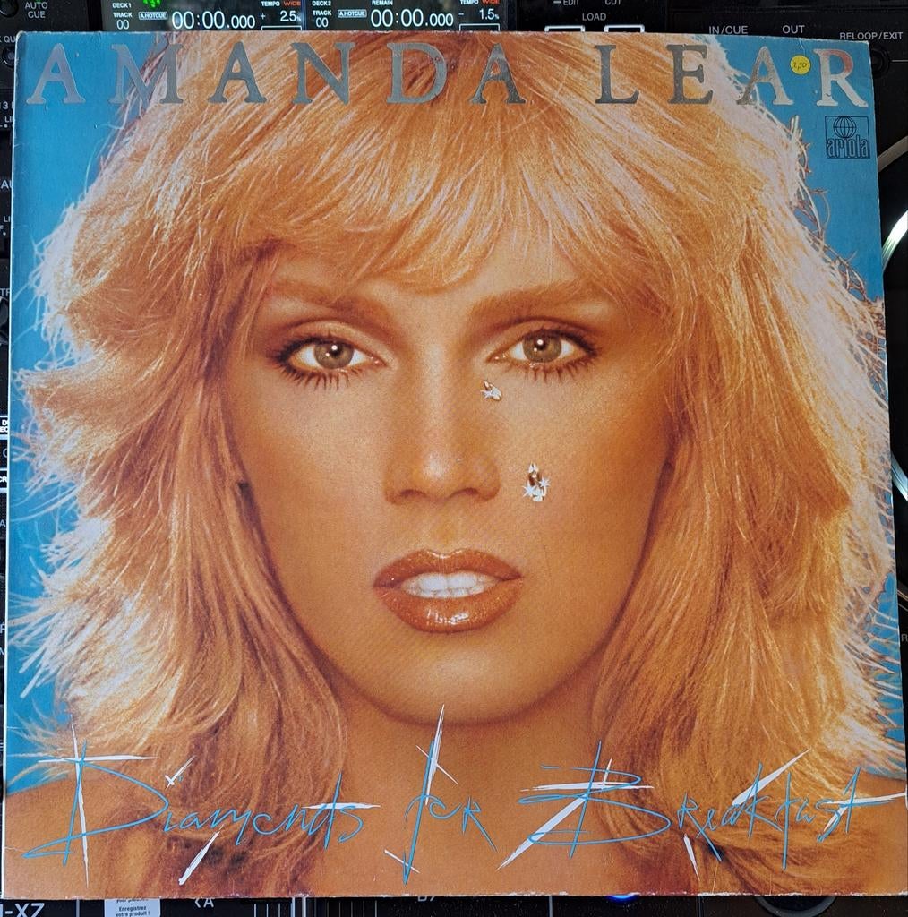 Amanda Lear - Diamonds For Breakfast (Vinyl Album), Cd's en Dvd's, Vinyl | Pop, Ophalen of Verzenden, Zo goed als nieuw, 12 inch