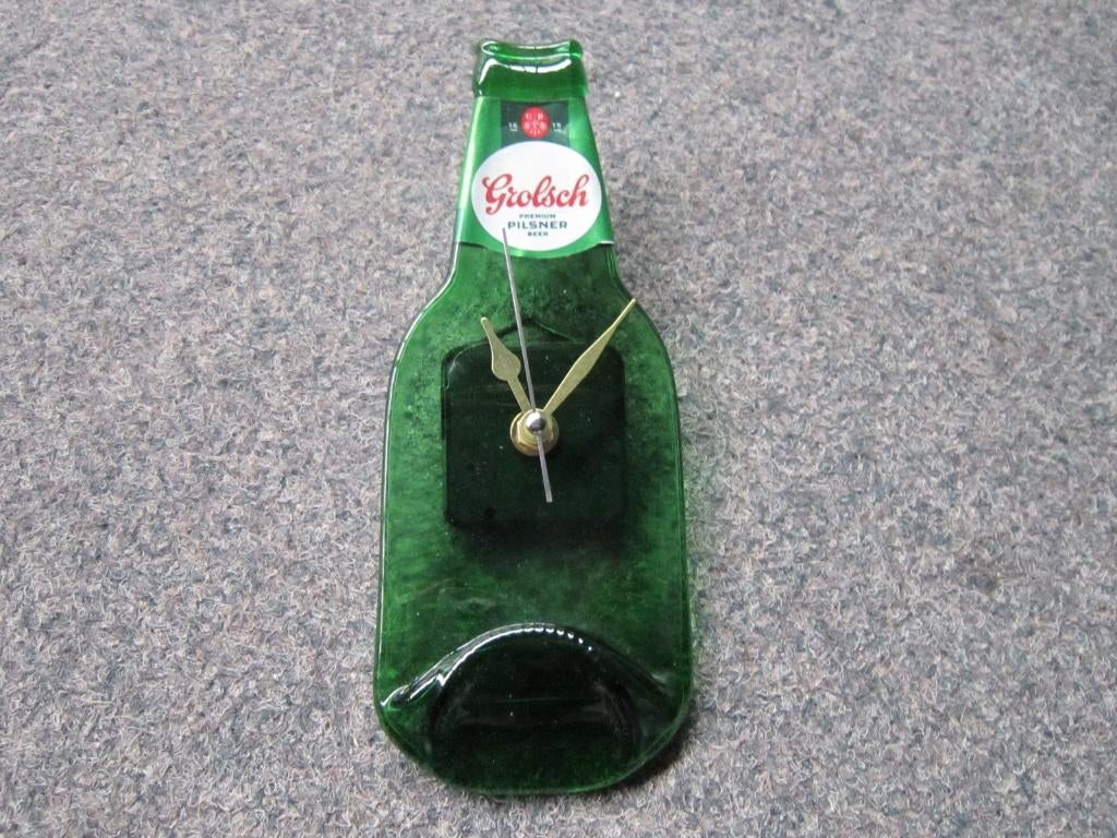 GROLSCH BIER FLES KLOK, Ophalen, Nieuw, Overige typen, Grolsch