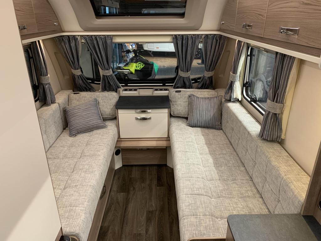 Sprite Mondial 370 SE Voorjaarsdeal!!!, Caravans en Kamperen, Caravans, Standaardzit, Tot en met 2, Bedrijf, 750 - 1000 kg