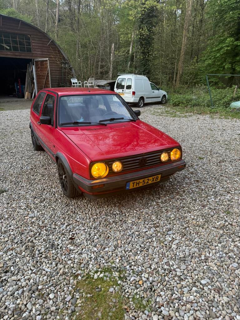 Volkswagen Golf mk2 1.8 20v memphis editie, Voorwielaandrijving, Origineel Nederlands, 1200 kg, Handgeschakeld