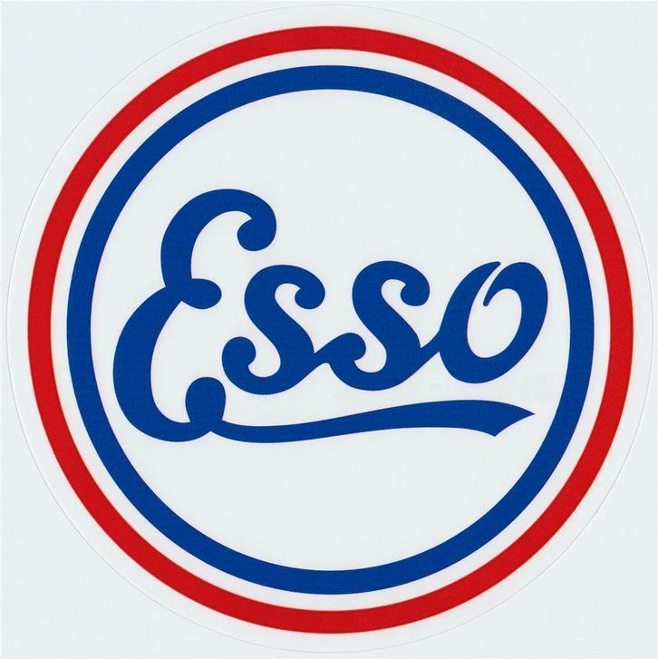 Esso sticker #1, Motoren, Accessoires | Stickers, Ophalen of Verzenden