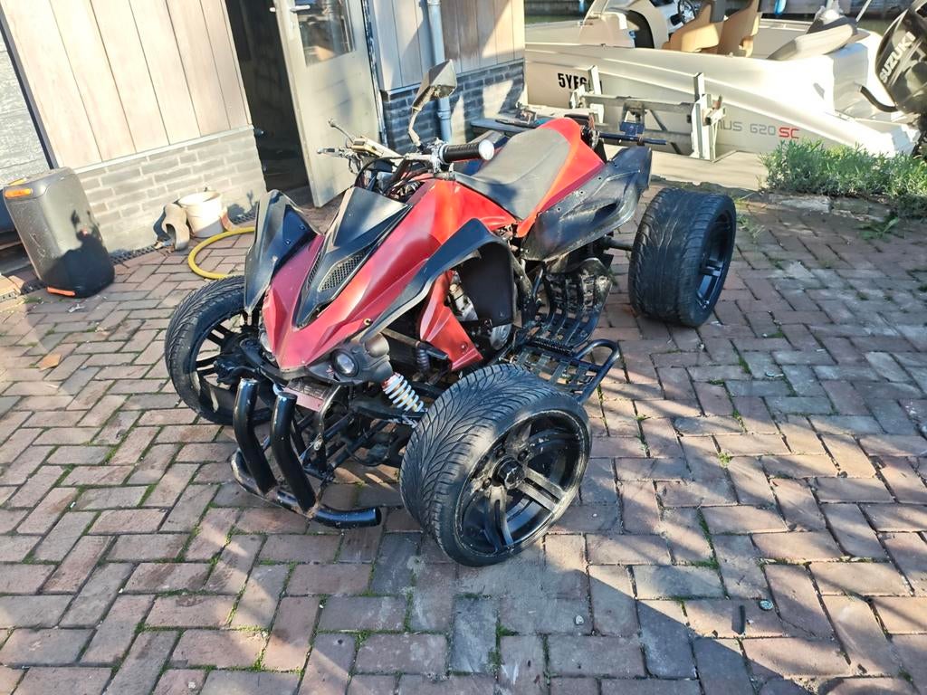 Quad op kenteken 250cc