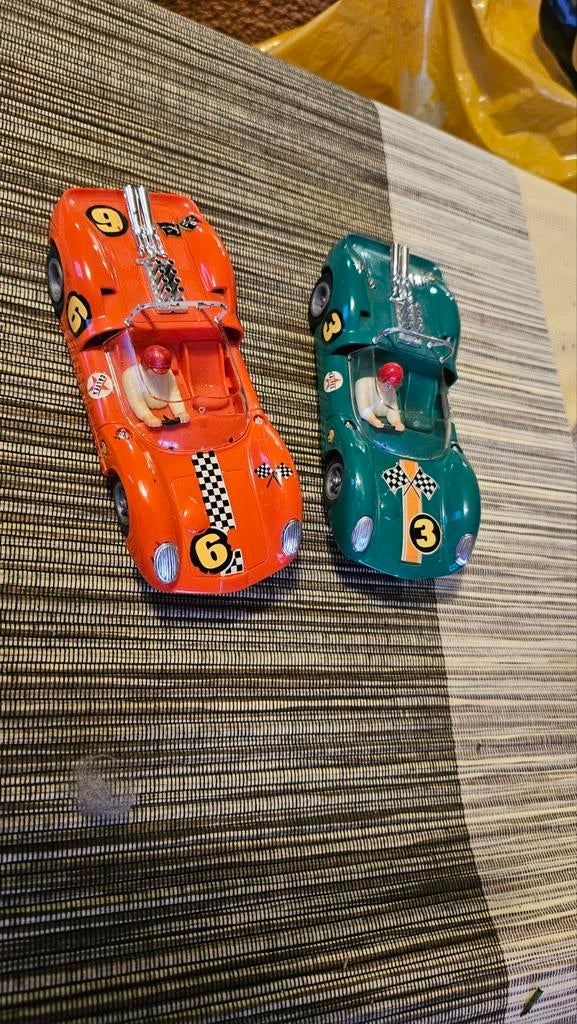 2x Fleischmann Lotus raceauto's, Hobby en Vrije tijd, Modelbouw | Auto's en Voertuigen, Ophalen of Verzenden