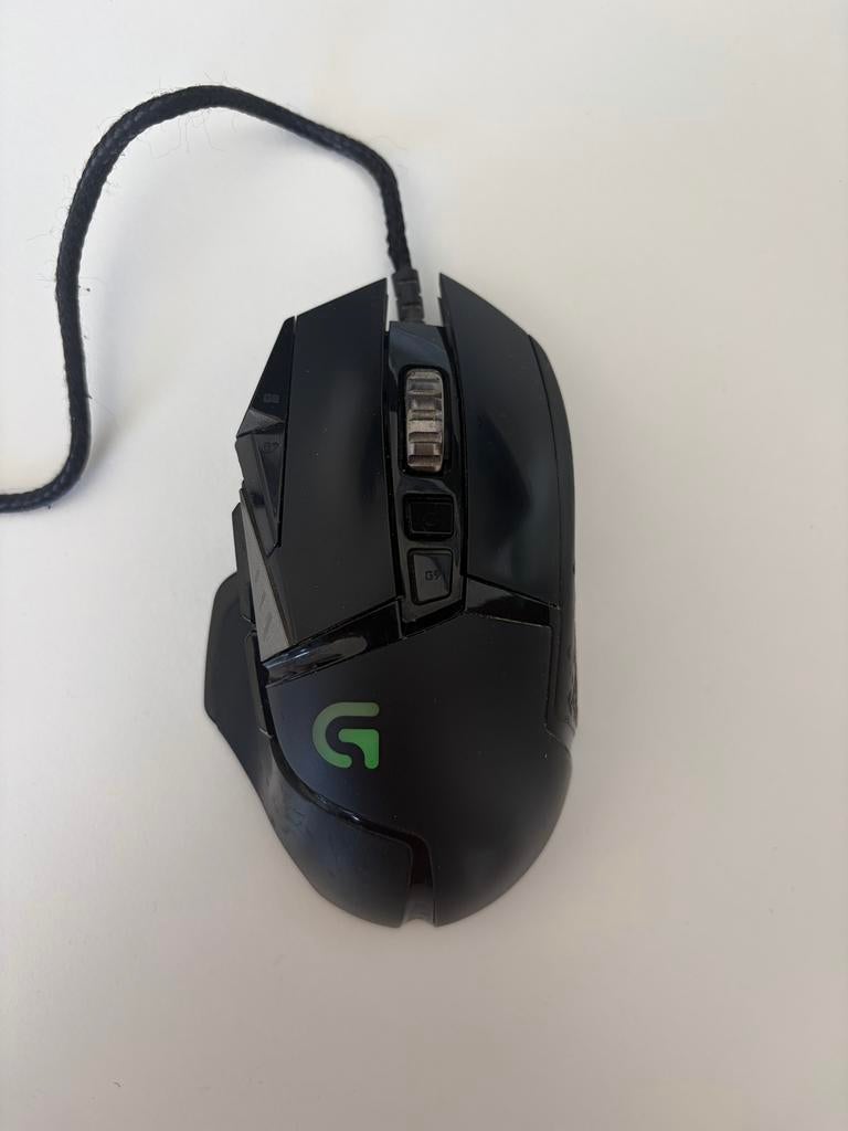 Logitech G502 Gaming Muis - Volledig Aanpasbaar, Computers en Software, Muizen, Rechtshandig, Muis, Gebruikt, Gaming muis