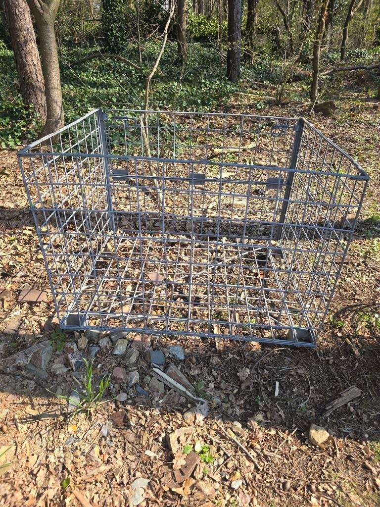 Ijzeren krat 120x100x81 cm, Ophalen, 100 cm of meer, 60 cm of meer, 50 cm of meer