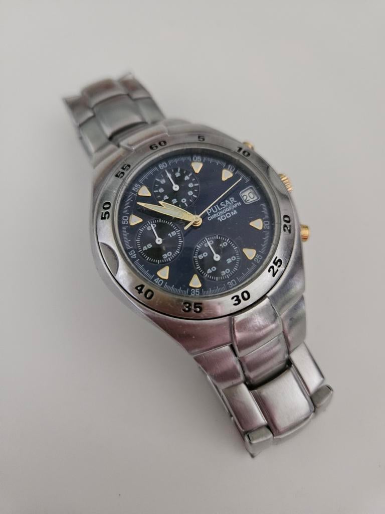 Pulsar chronograph, Ophalen of Verzenden