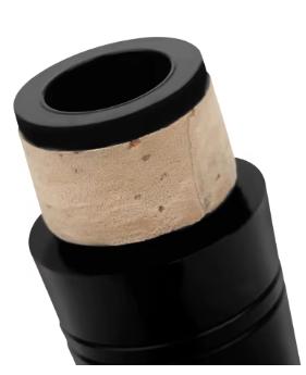 Professioneel mondstuk voor klarinet zwart van hout, Ophalen of Verzenden, Nieuw, Hout