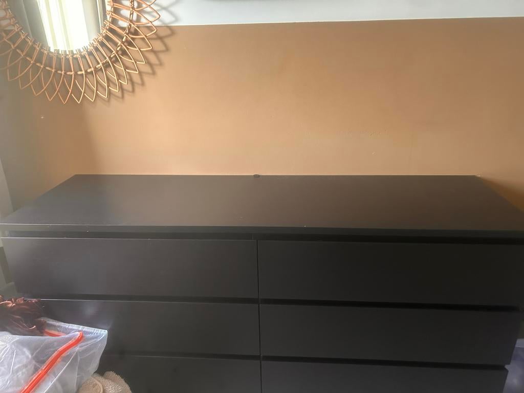 IKEA ladekast met 6 lades, Huis en Inrichting, Kasten | Ladekasten, Gebruikt, 100 tot 150 cm, 5 laden of meer, Ophalen of Verzenden